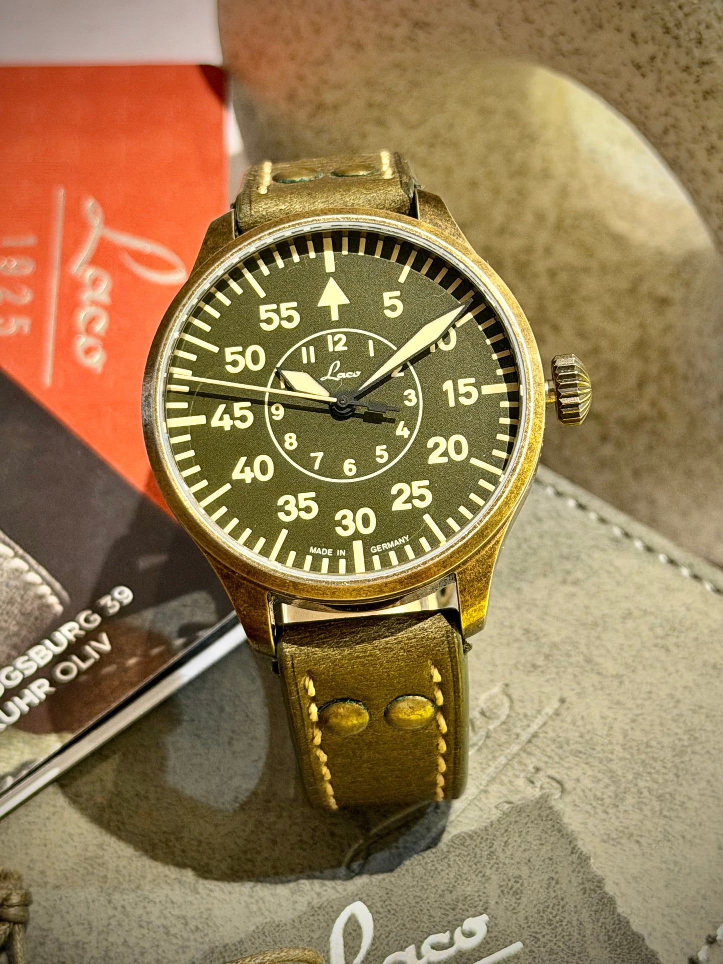 Laco aachen olivo 39 L.E. 250 pezzi