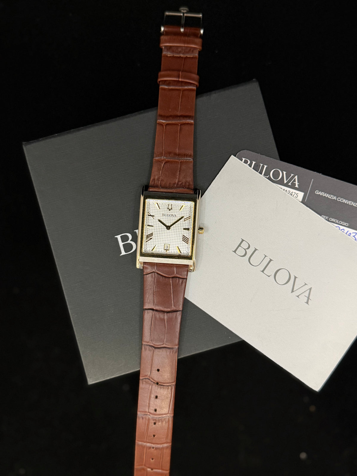 Bulova Rectangle 98B430