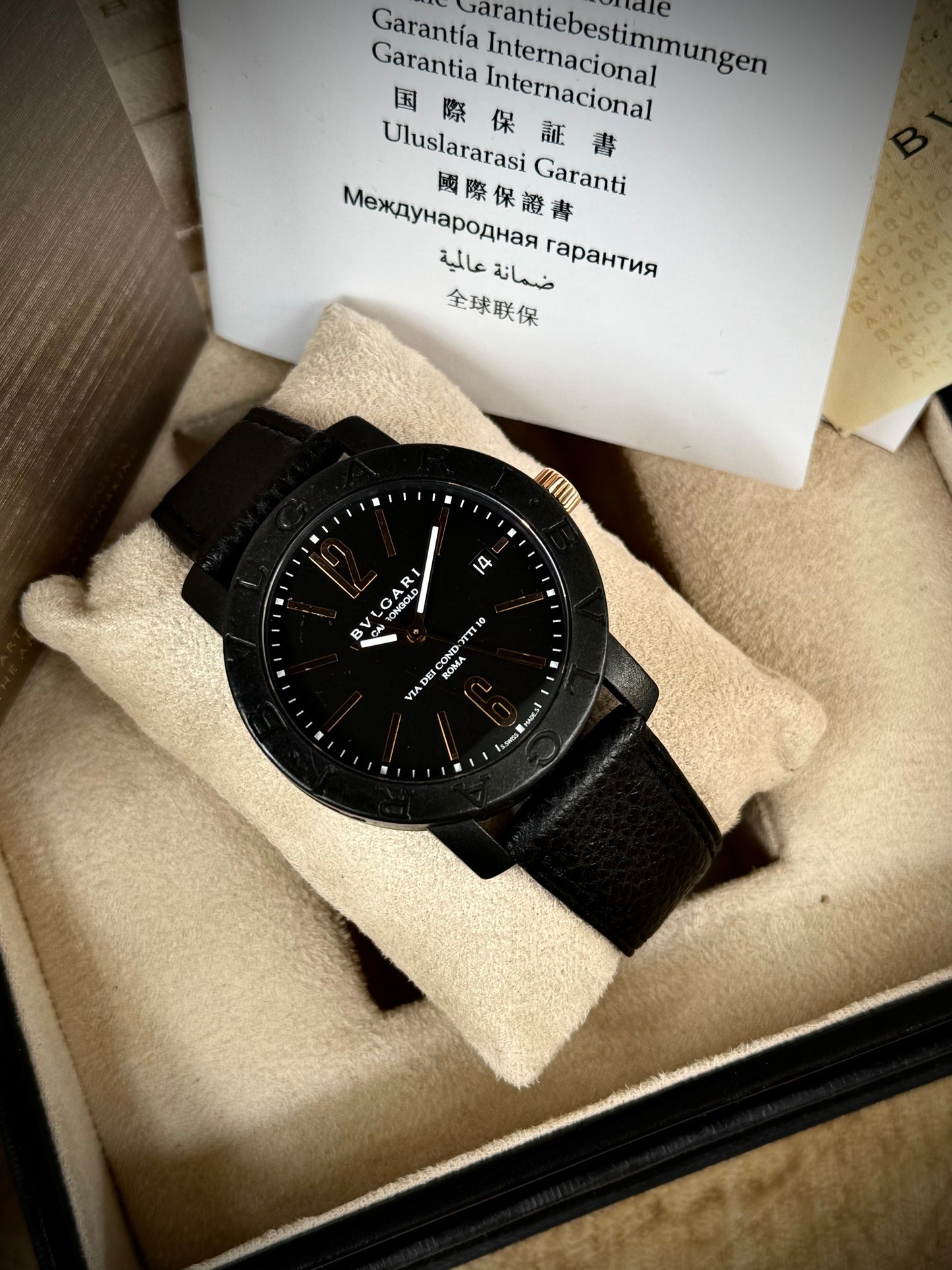 Bulgari Carbongold