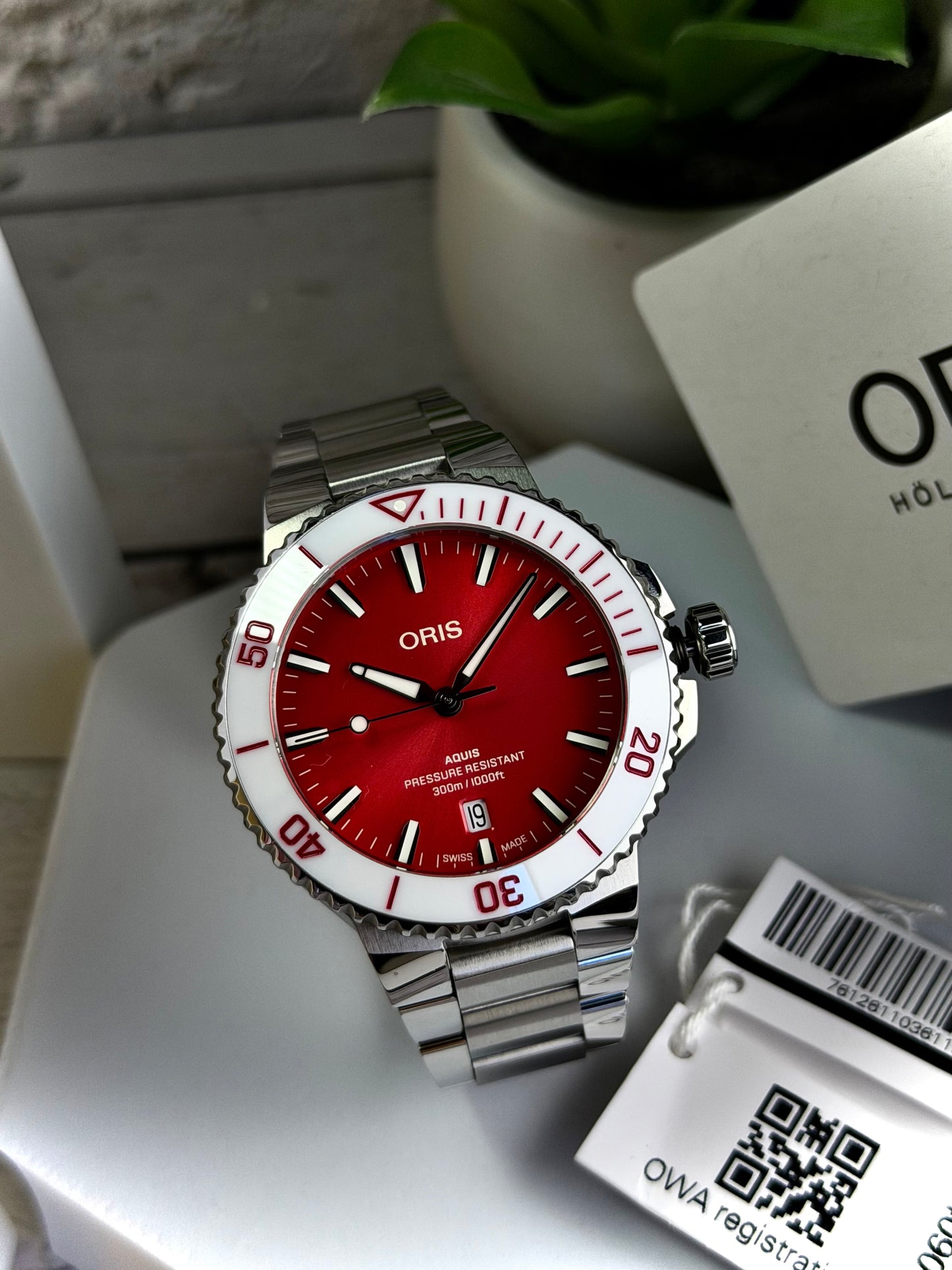 Oris Aquis Watermelon