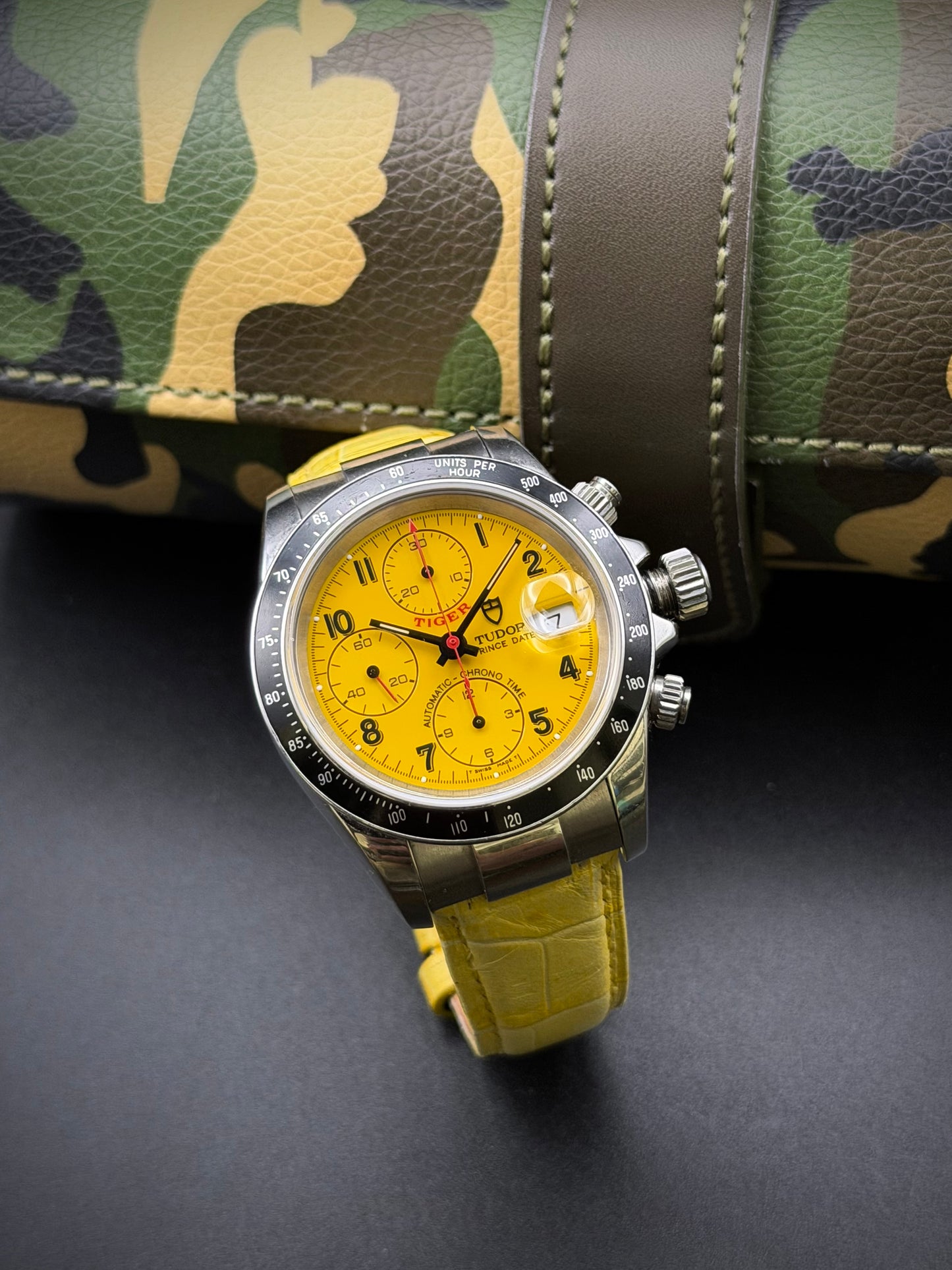 Tudor Tiger 79260 Yellow Dial