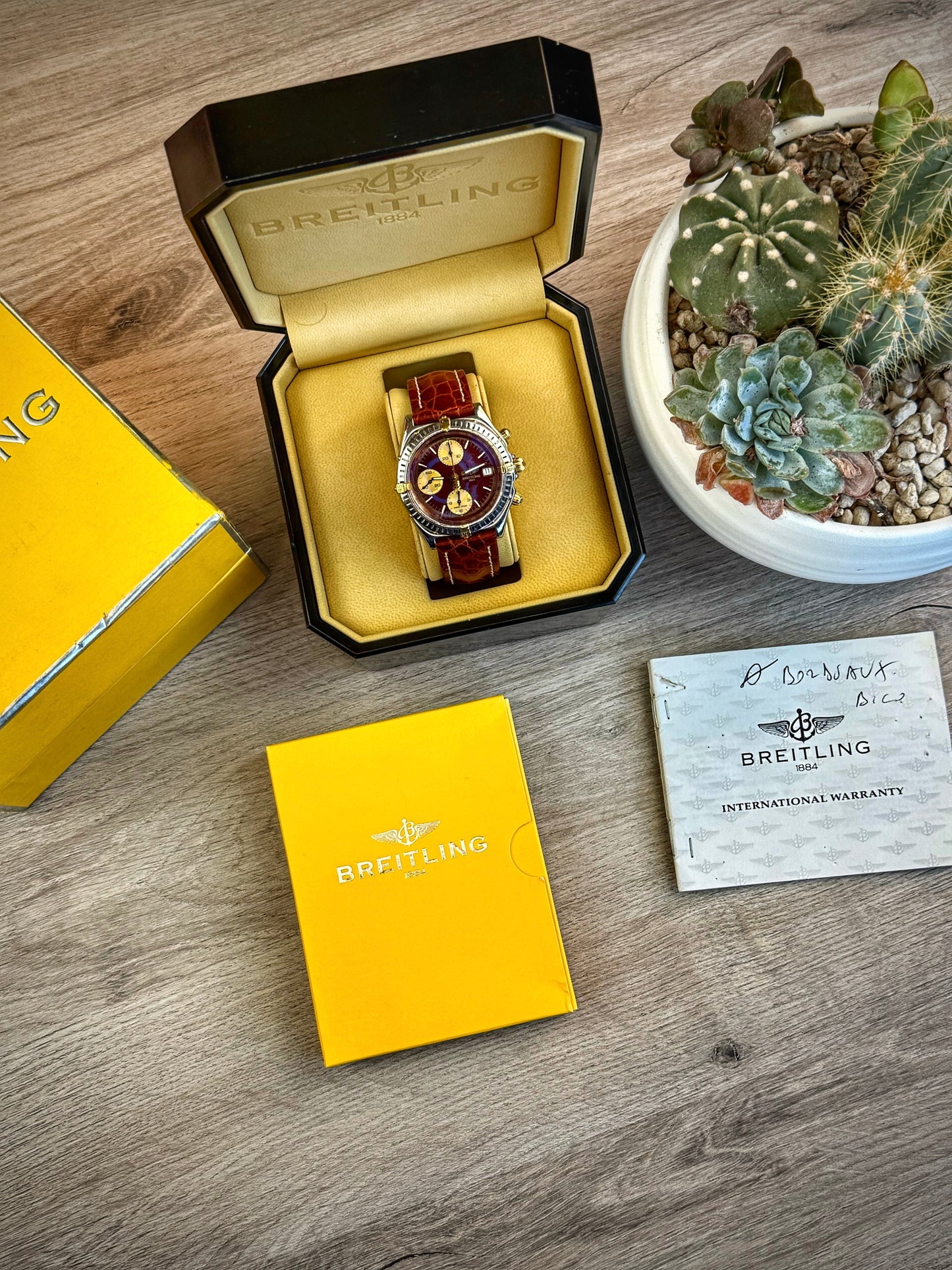 Breitling Chronomat Burgundi B13048