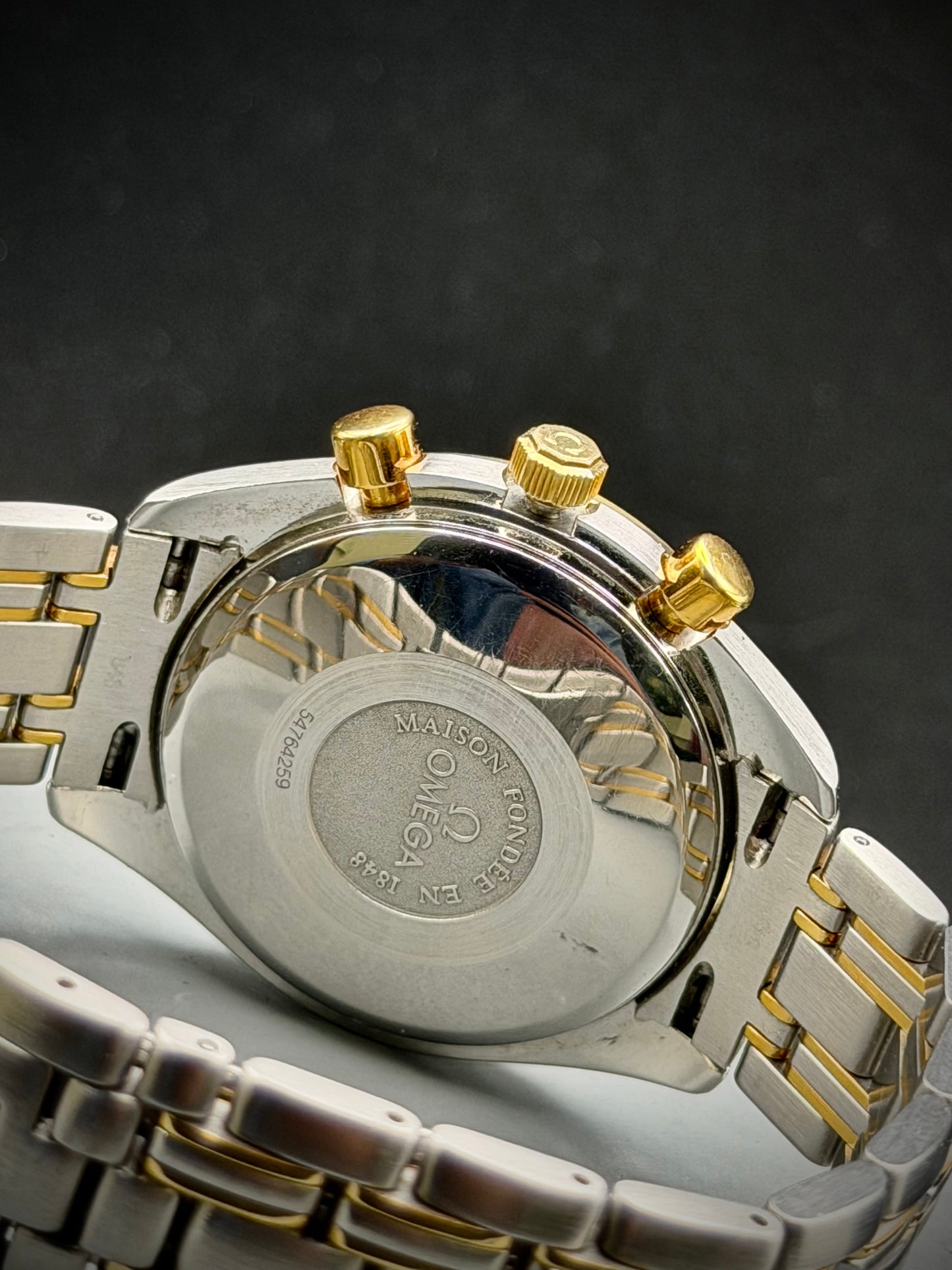 Omega Triple Date acciao/oro