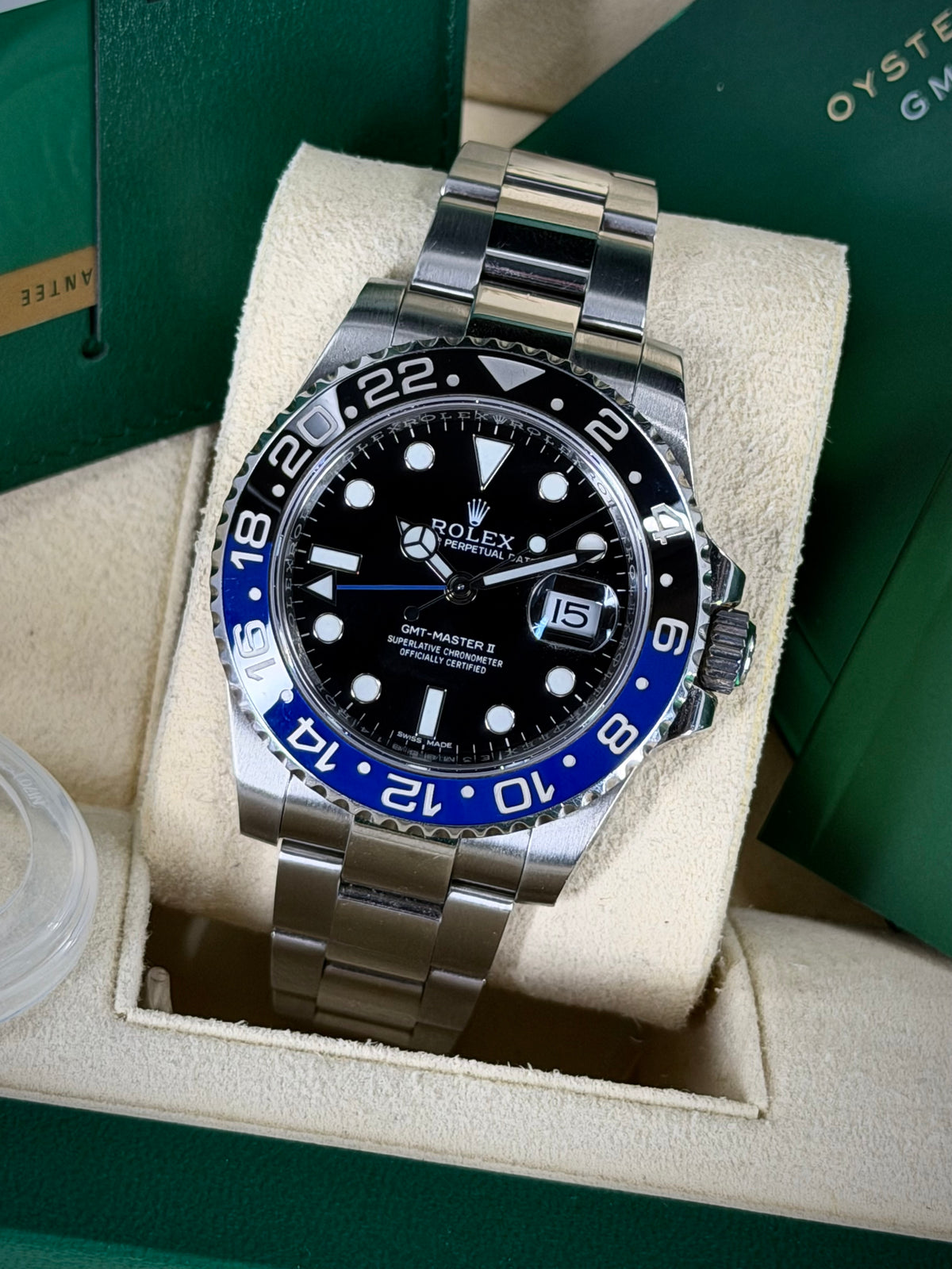 Rolex GMT-MASTER “BATMAN”