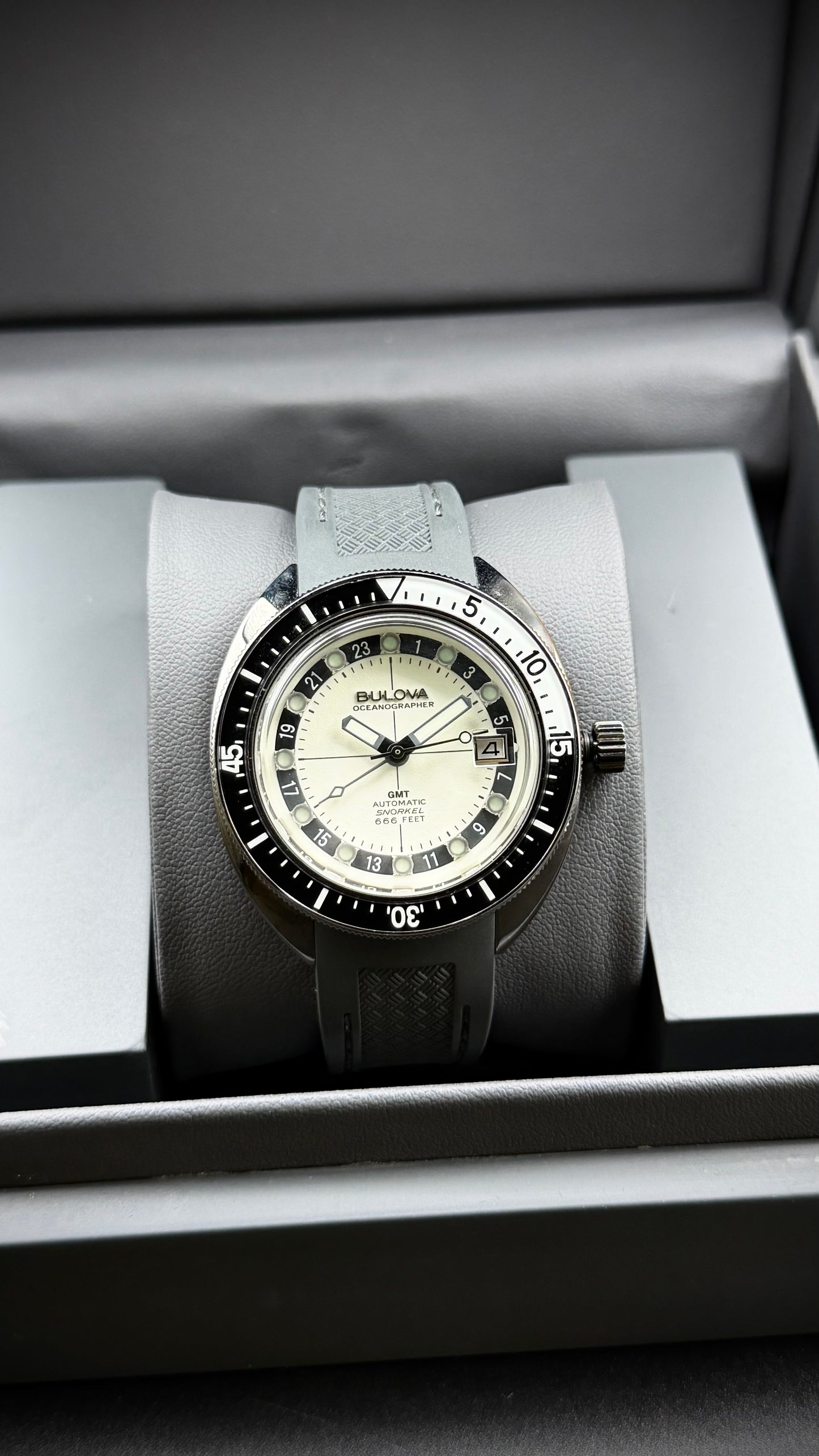 Bulova Oceanographer GMT Full Lume