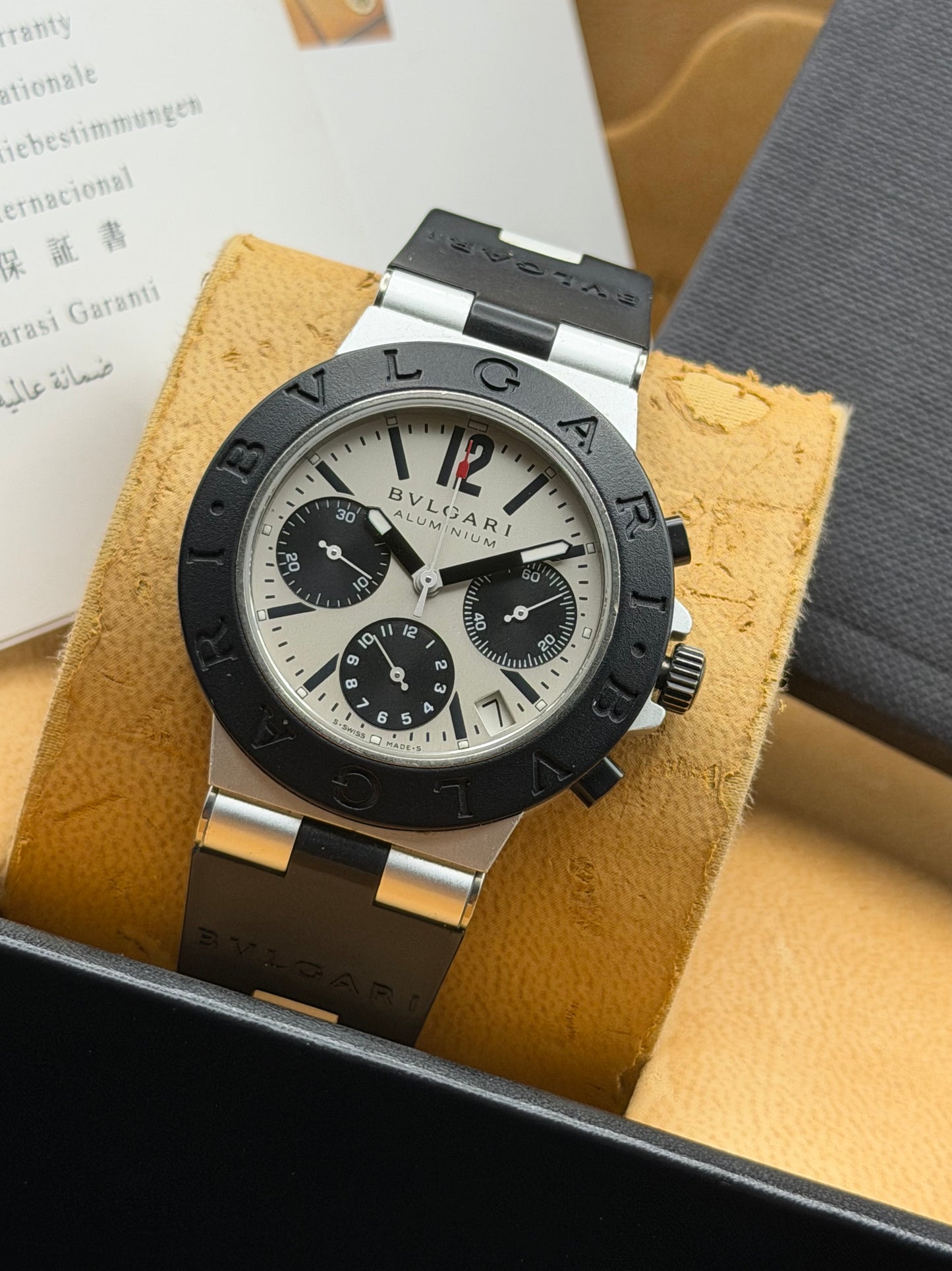 Saldo concordato Bulgari Alluminium Ref. AC38TA