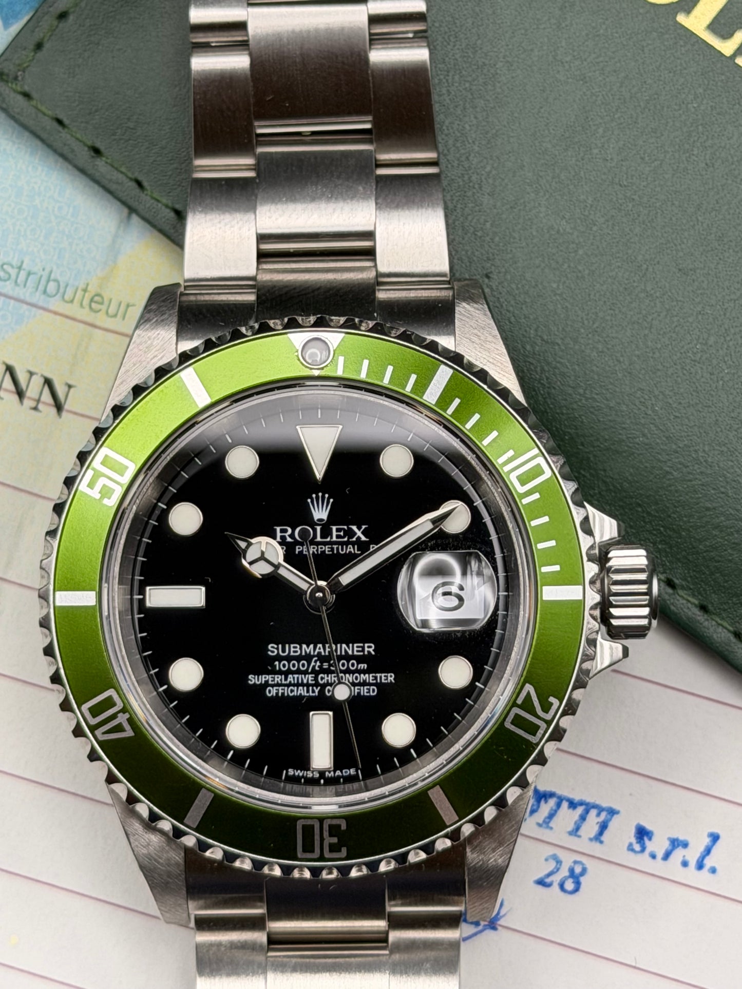Rolex Submariner 16610LV kermit