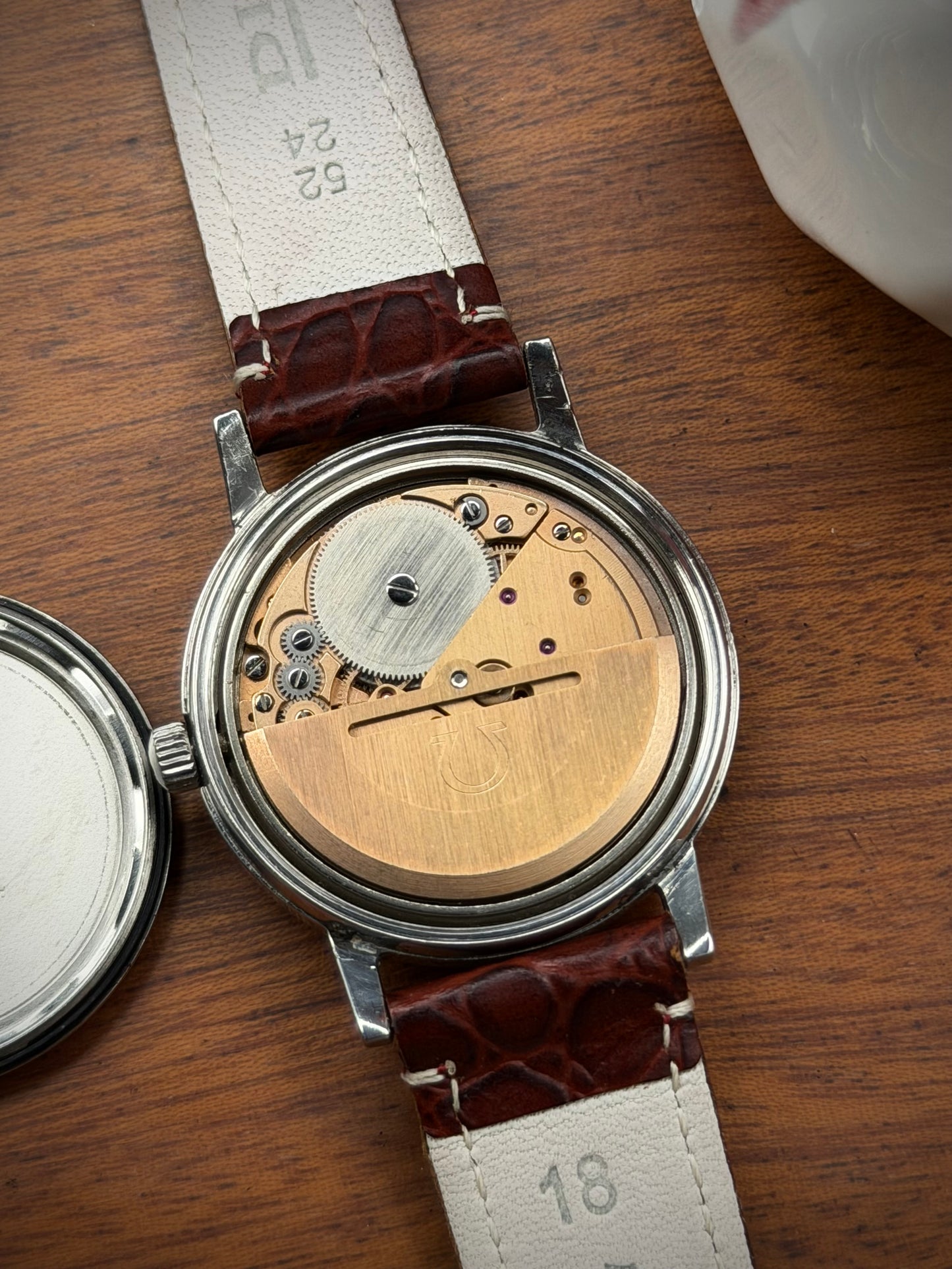 Omega Geneve Burgundy Dial