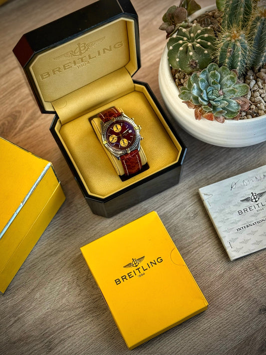 Breitling Chronomat Burgundi B13048