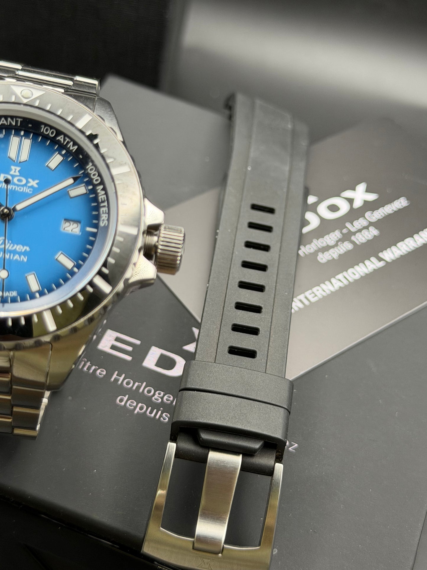 Edox Skydiver Neptunian