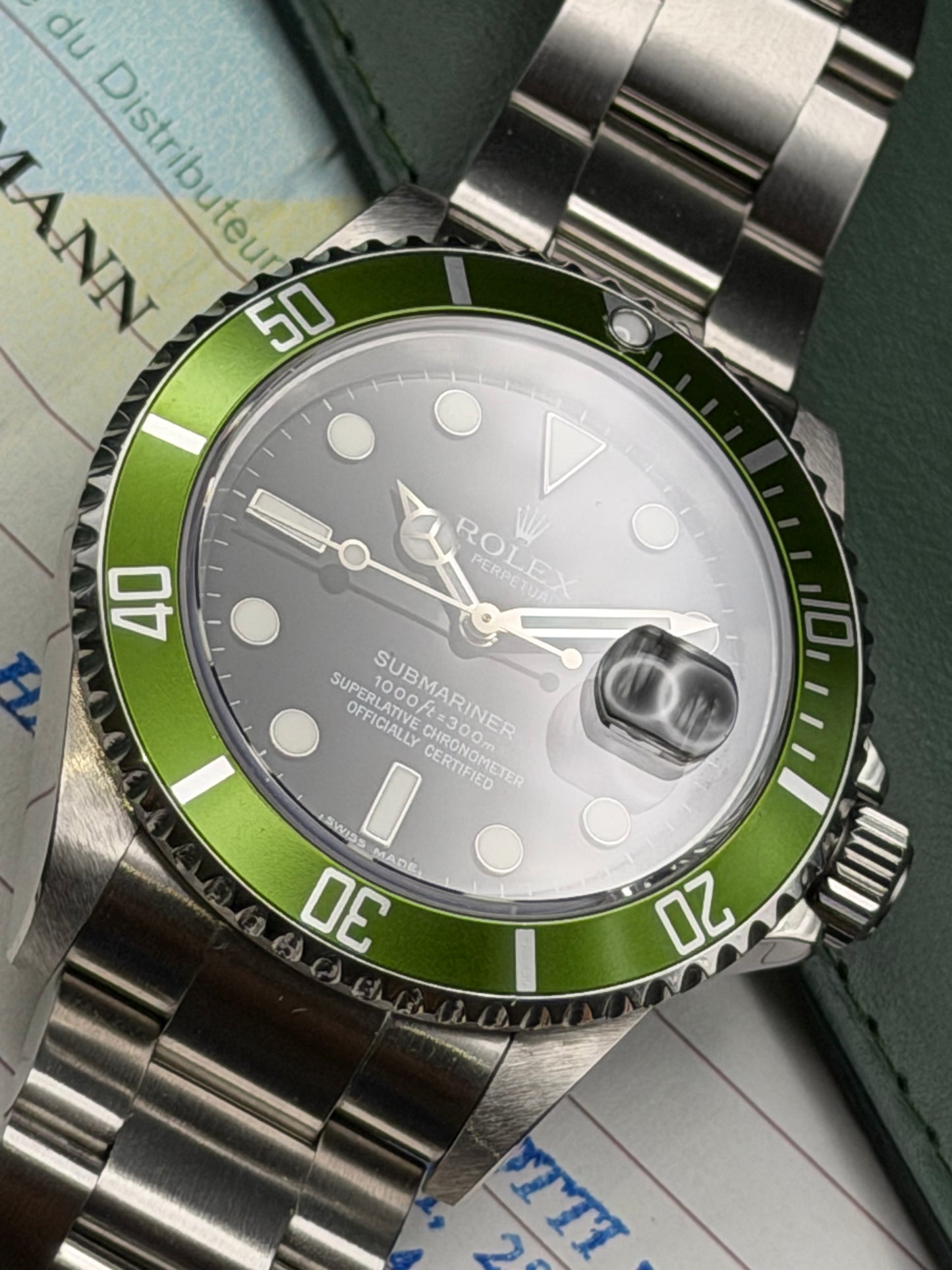 Rolex Submariner 16610LV kermit