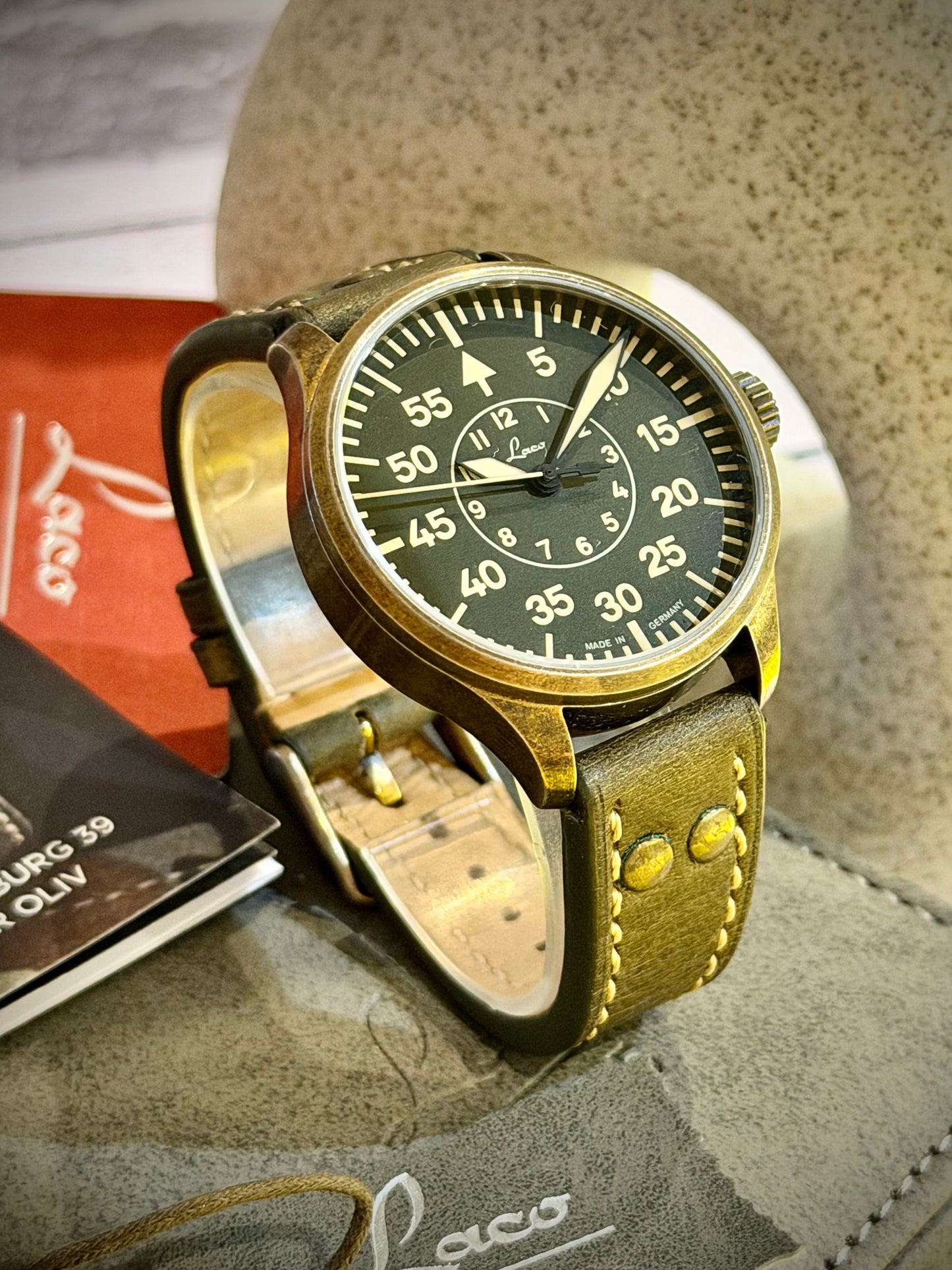 Laco aachen olivo 39 L.E. 250 pezzi