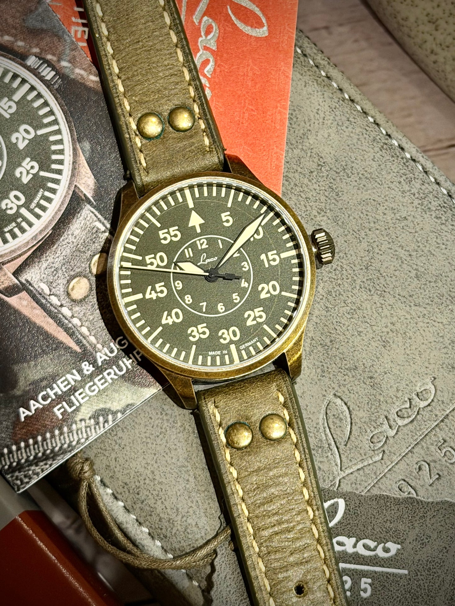 Laco aachen olivo 39 L.E. 250 pezzi